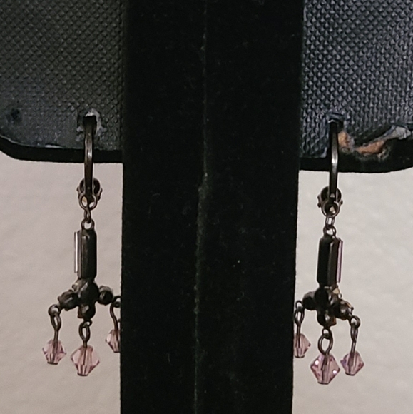 Vintage 90s Choker and Earrings Set - Picture 7 of 7